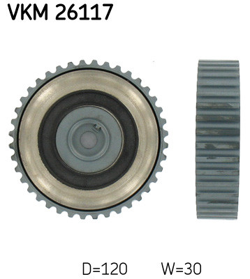 SKF Umlenk-/Führungsrolle, Zahnriemen